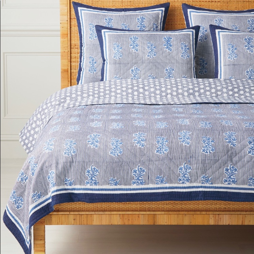 NWT Serena & Lily Amalfi F/Q Quilt.